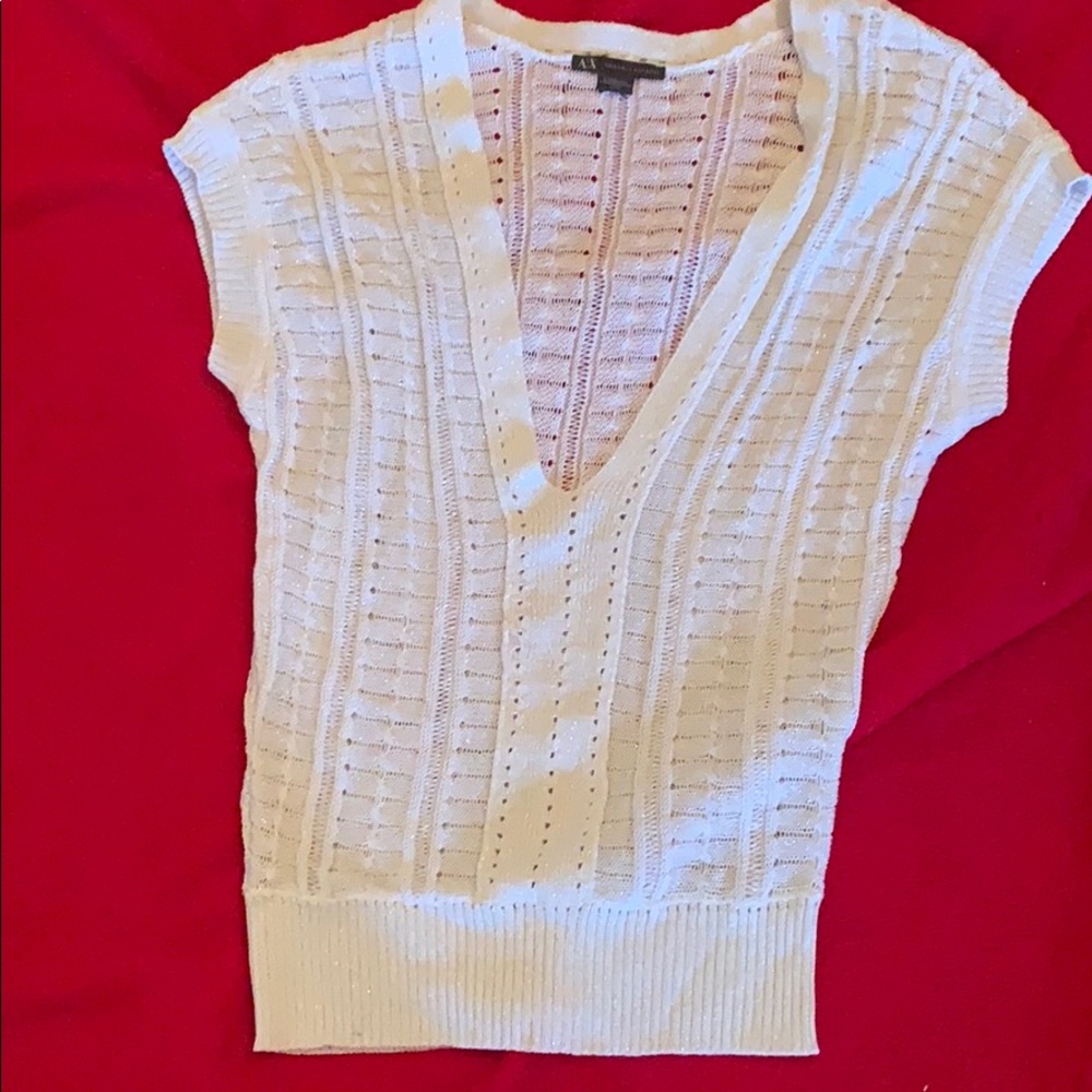 Armani Exchange top. XS/S. Excellent!